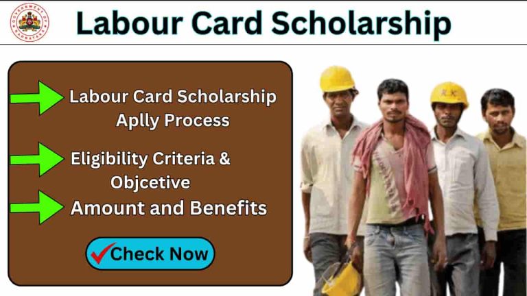 Labour Card Scholarship