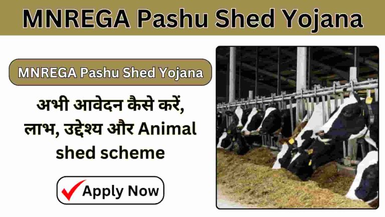 MNREGA Pashu Shed Yojana